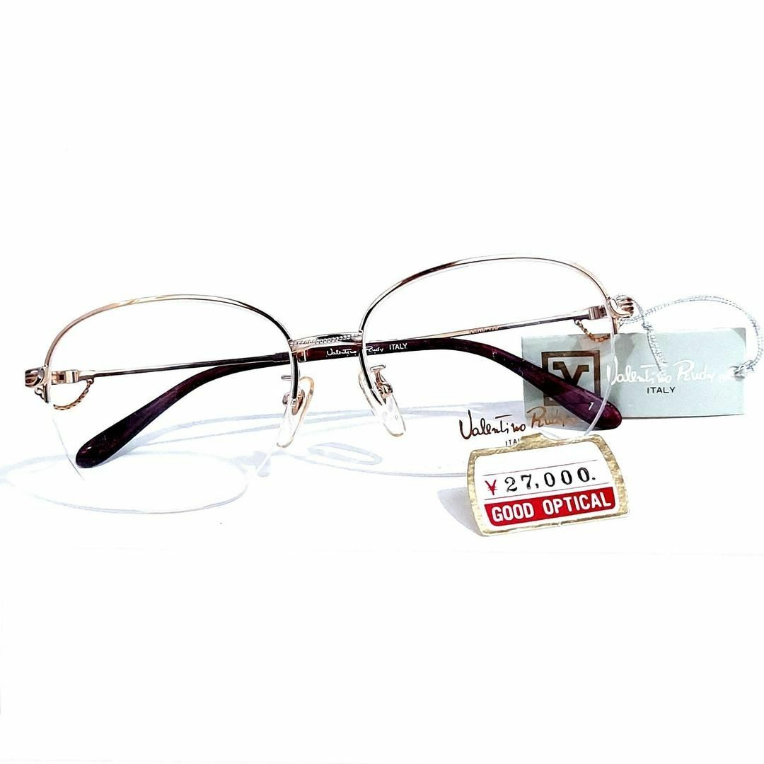 No.1615-メガネ ヴァレンチノルーディー【フレームのみ価格】の通販 by