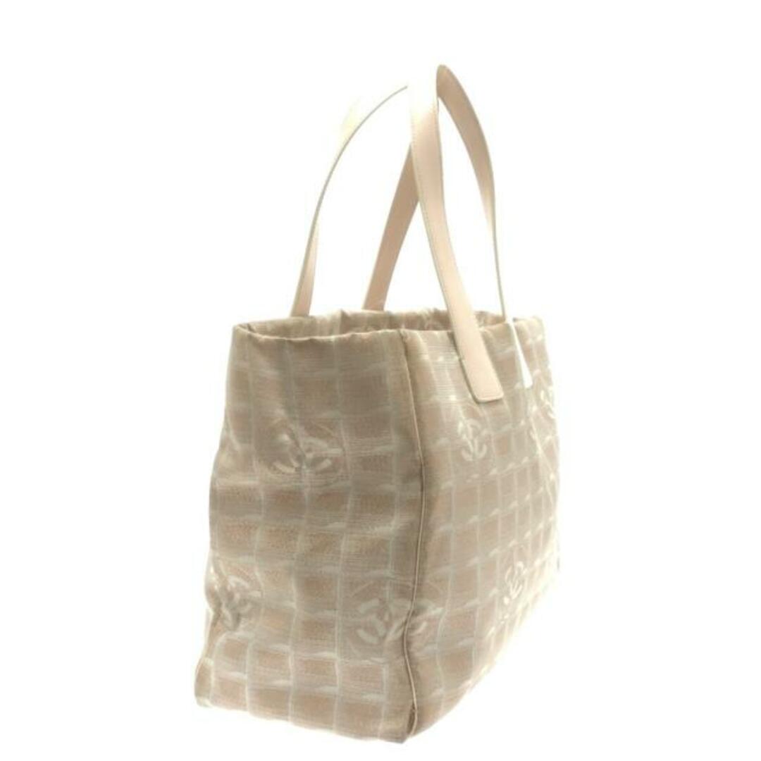 CHANEL - シャネル トートバッグ 白×ピンクゴールドの通販 by ブラン