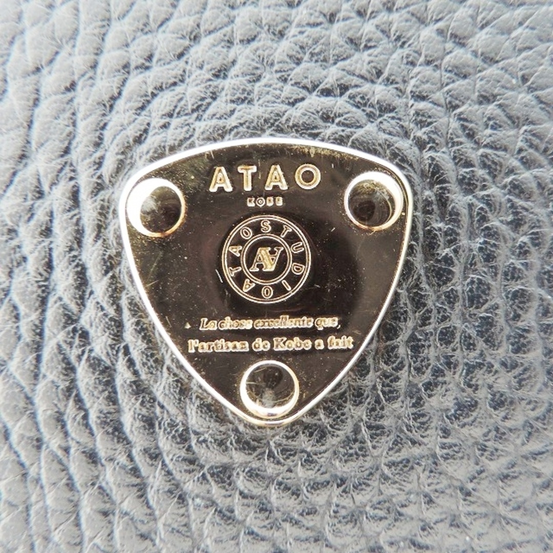 ATAO(アタオ)のアタオ 3つ折り財布 - 黒 L字ファスナー レディースのファッション小物(財布)の商品写真