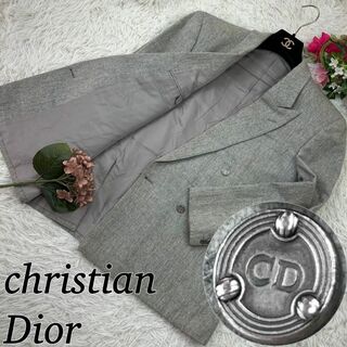 ディオール(Christian Dior) ボタン テーラードジャケット(メンズ)の