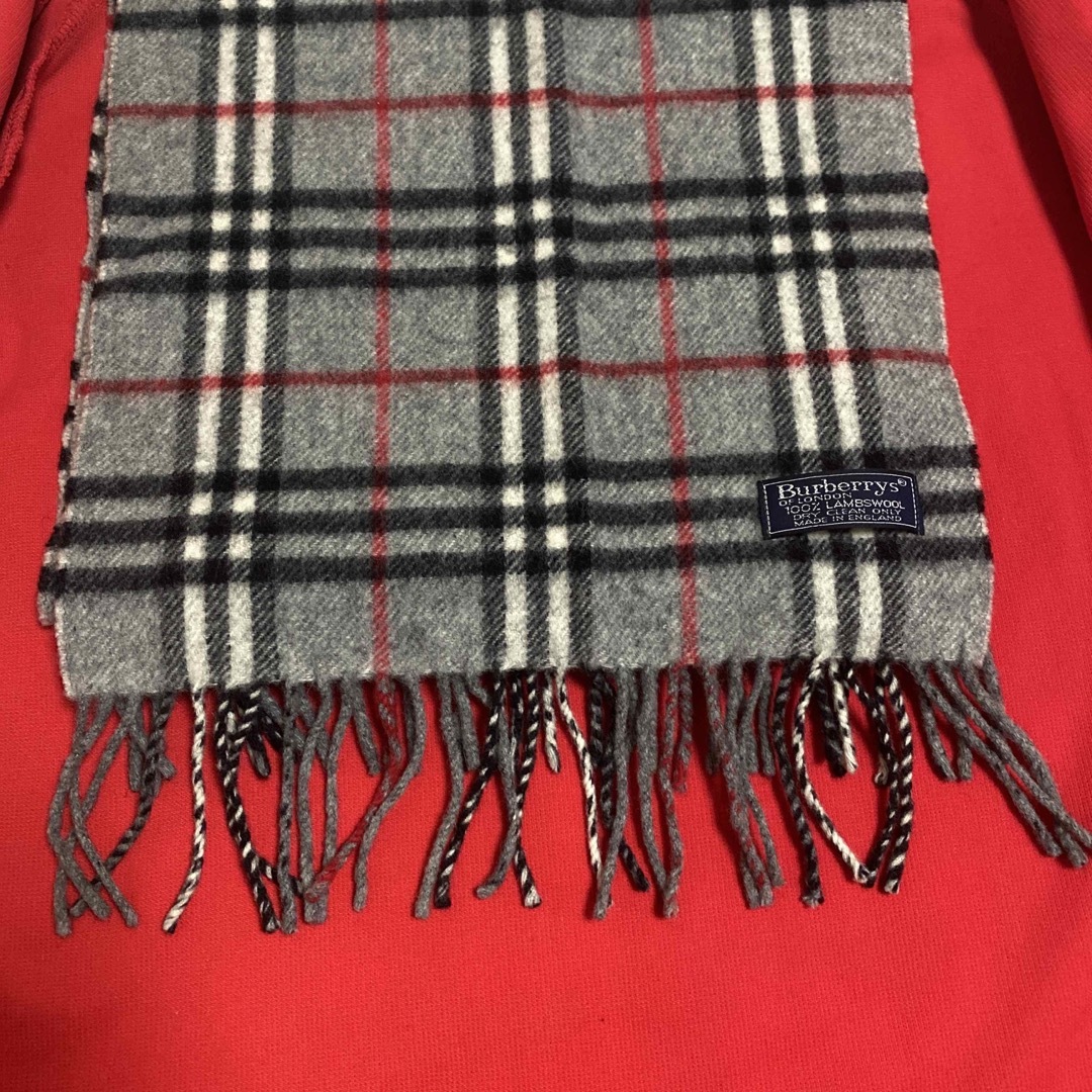 BURBERRY(バーバリー)のBurberrys バーバリーズ　イングランド製 ノバチェック ウールマフラー メンズのファッション小物(マフラー)の商品写真