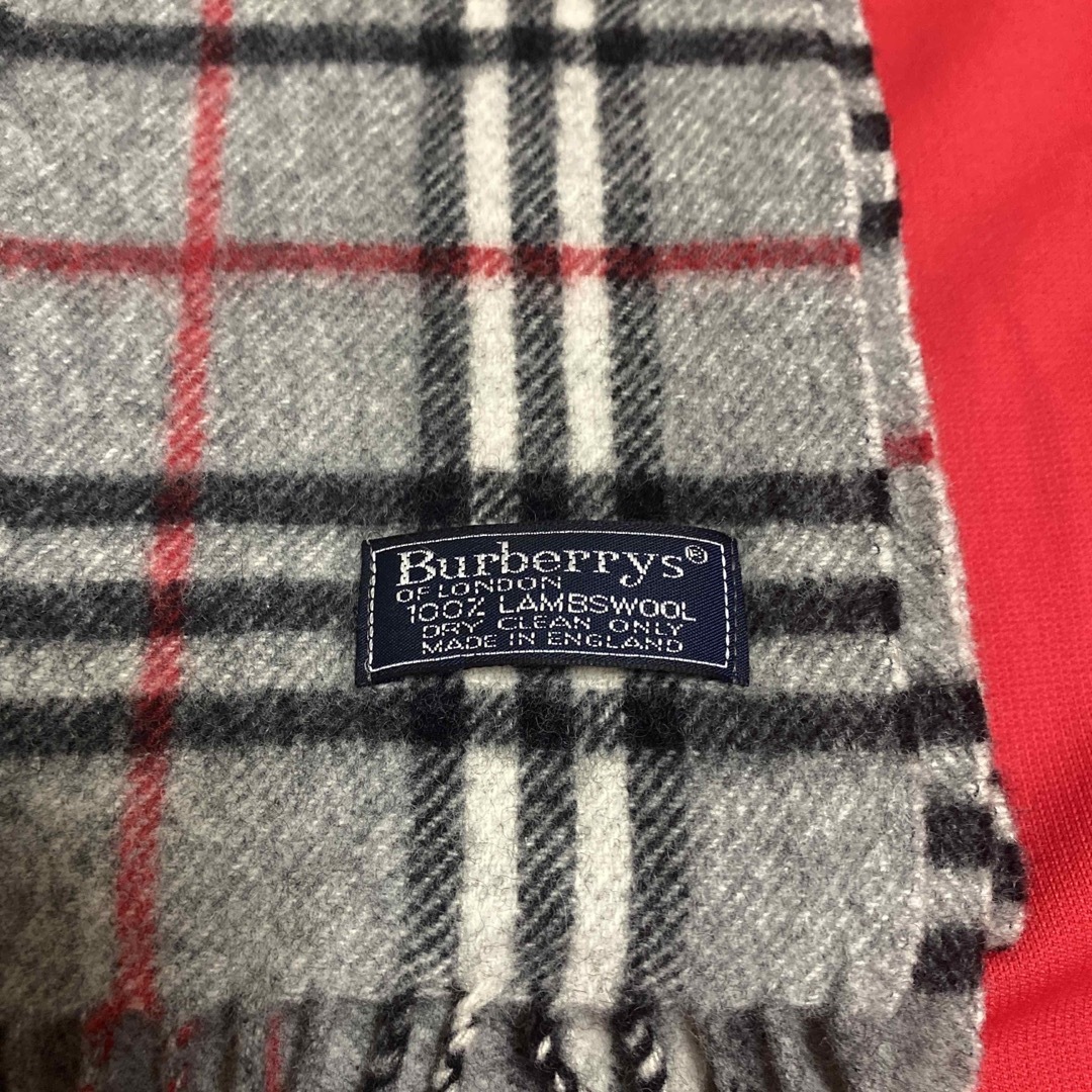 BURBERRY(バーバリー)のBurberrys バーバリーズ　イングランド製 ノバチェック ウールマフラー メンズのファッション小物(マフラー)の商品写真