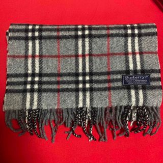 バーバリー(BURBERRY)のBurberrys バーバリーズ　イングランド製 ノバチェック ウールマフラー(マフラー)