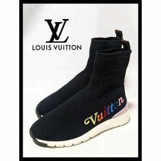 美品☆LOUIS VUITTON アフターゲーム ソックススニーカー