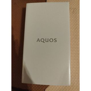 AQUOS sense6s SHARP SH-RM19s ブラック　新品未開封