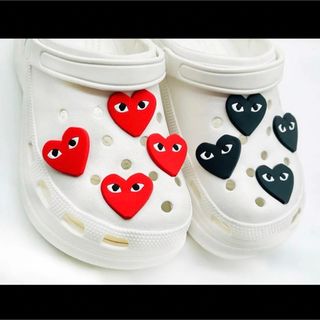 コムデギャルソン(COMME des GARCONS)の【即日発送】ギャルソン　クロックス　スタッズ　アクセサリー(サンダル)