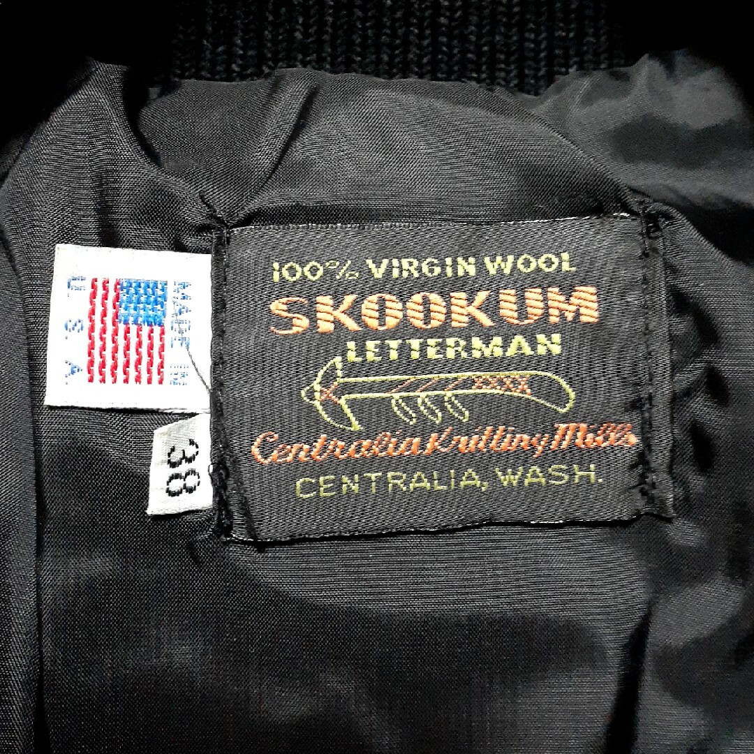 skookumスクーカムジャケット size38 フードあり