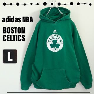 アディダス(adidas)のadidas NBA★BOSTON CELTICS★スウェットパーカー★ダメージ(パーカー)