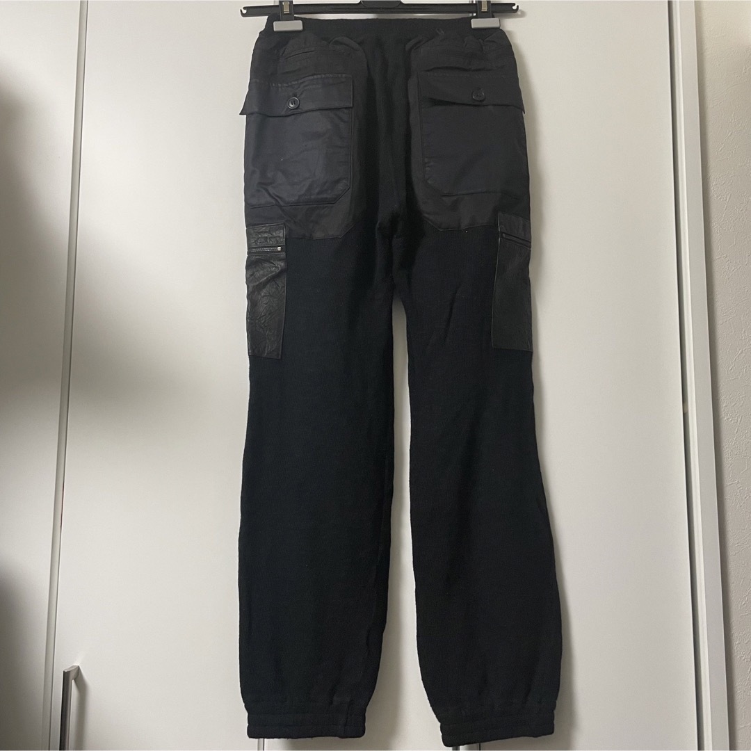 undercover アンダーカバー ドッキングパンツ レザー 2