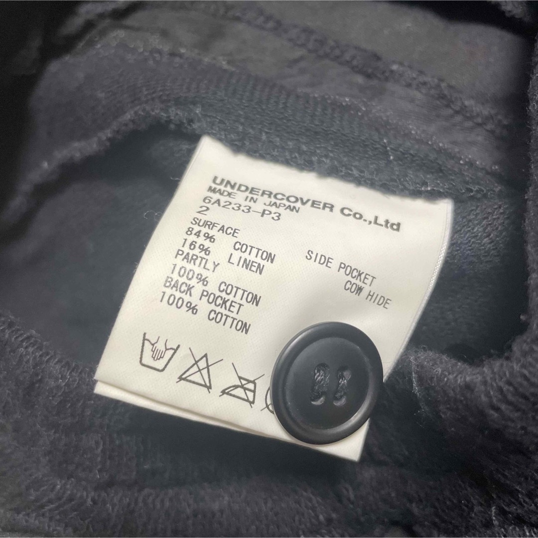UNDERCOVER(アンダーカバー)のundercover アンダーカバー ドッキングパンツ レザー 2 メンズのパンツ(その他)の商品写真