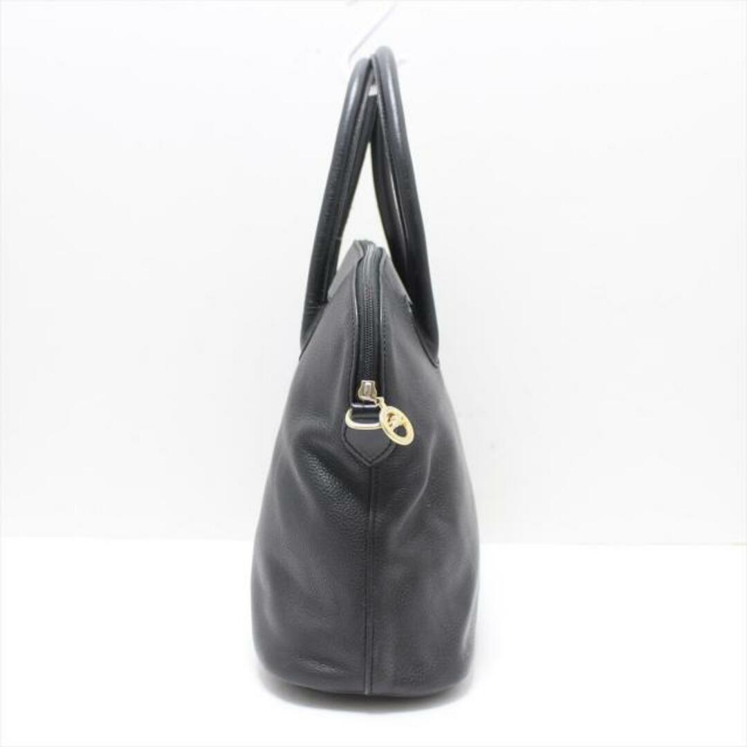 LONGCHAMP - ロンシャン ハンドバッグ - 黒 レザーの通販 by ブラン