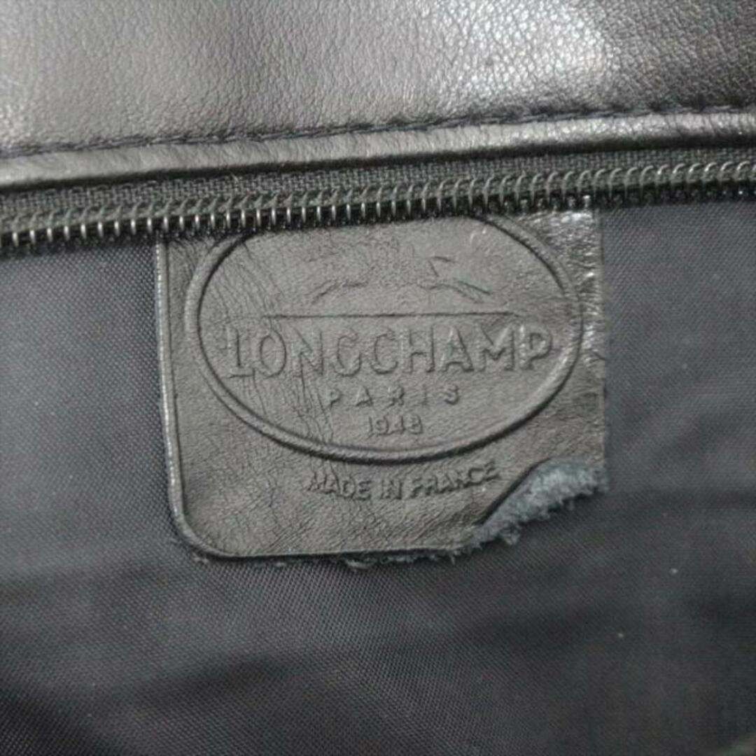 LONGCHAMP - ロンシャン ハンドバッグ - 黒 レザーの通販 by ブラン