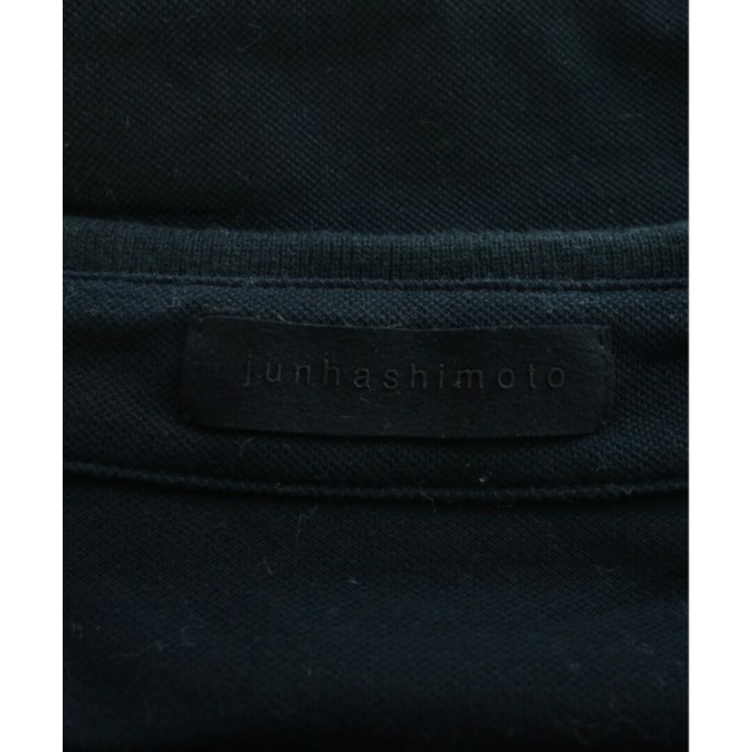 junhashimoto(ジュンハシモト)のJUN HASHIMOTO ジュンハシモト ポロシャツ 4(XL位) 黒 【古着】【中古】 メンズのトップス(ポロシャツ)の商品写真