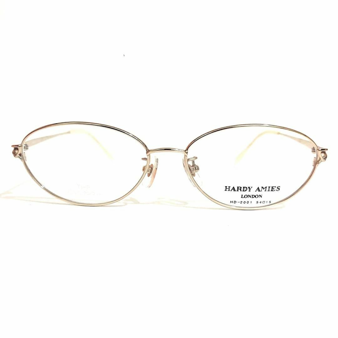 No.2522メガネ　HARDY AMIES【度数入り込み価格】 レディースのファッション小物(サングラス/メガネ)の商品写真