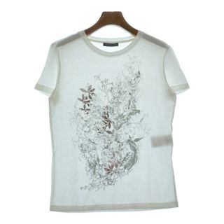 アレキサンダーマックイーン(Alexander McQueen)のALEXANDER MCQUEEN Tシャツ・カットソー 38(S位) 白 【古着】【中古】(カットソー(半袖/袖なし))