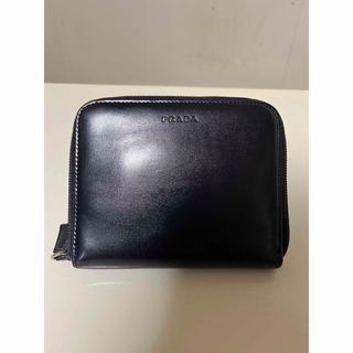 プラダ(PRADA)のPRADA プラダ ラウンドファスナー　二つ折り財布(折り財布)