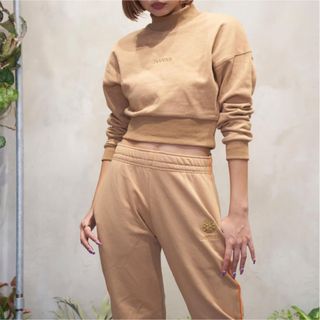 アレキサンダーワン(Alexander Wang)のSweat set up(beige)   ジャンヴィエ(セット/コーデ)