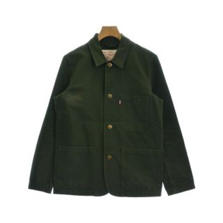 リーバイス(Levi's)のLevi's リーバイス カバーオール S 緑 【古着】【中古】(カバーオール)