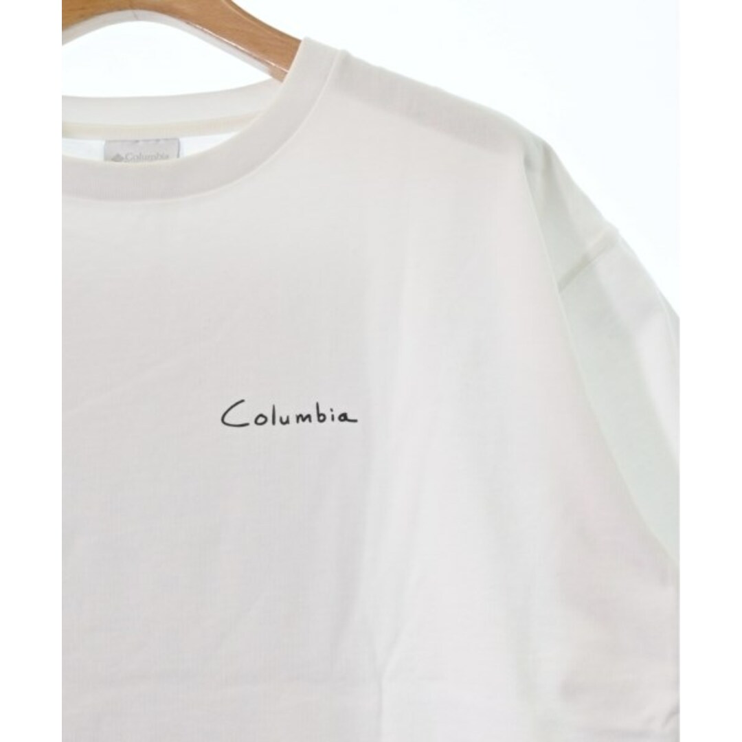 Columbia(コロンビア)のColumbia コロンビア Tシャツ・カットソー S 白 【古着】【中古】 メンズのトップス(Tシャツ/カットソー(半袖/袖なし))の商品写真