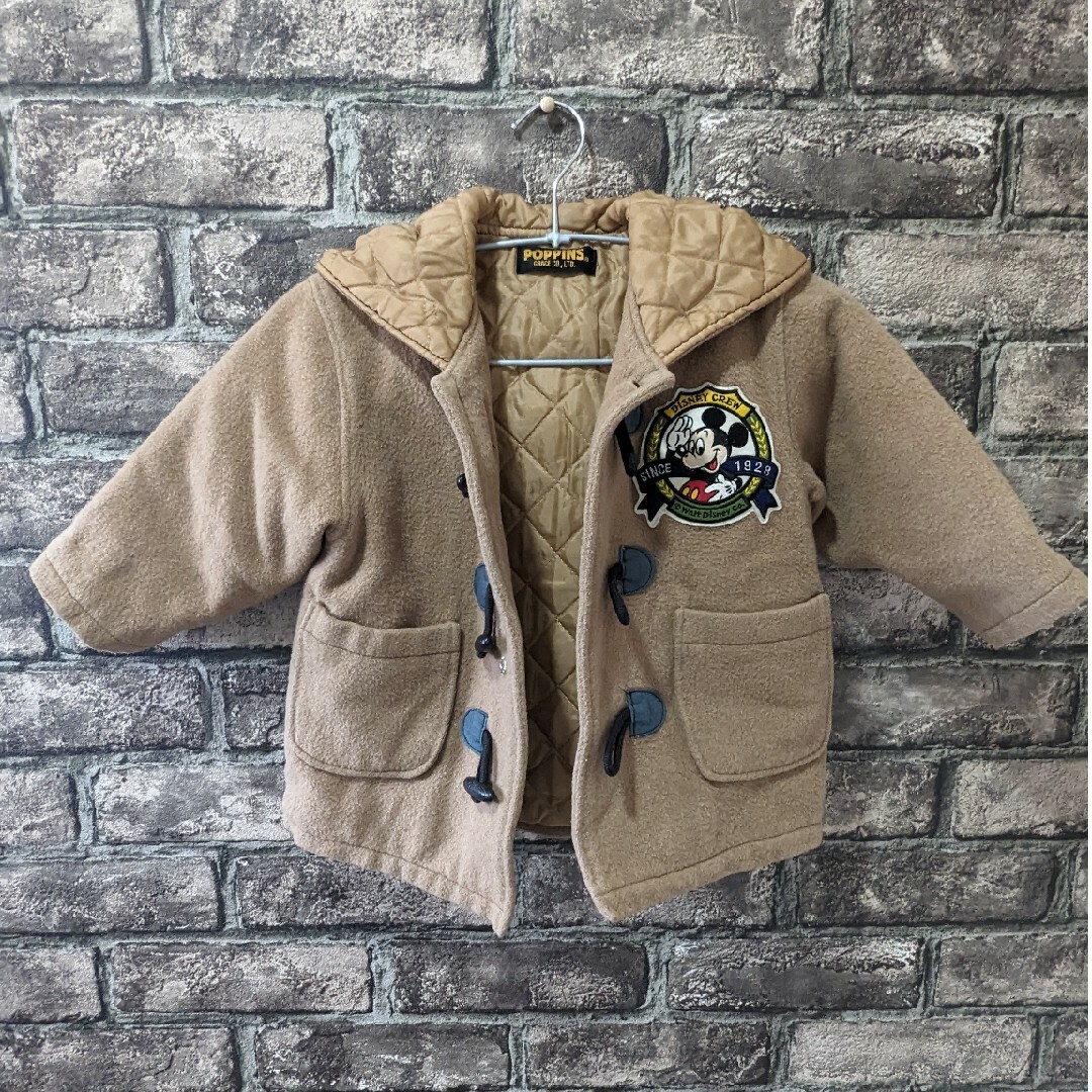 ミッキー　コート　ディズニー キッズ/ベビー/マタニティのキッズ服男の子用(90cm~)(コート)の商品写真