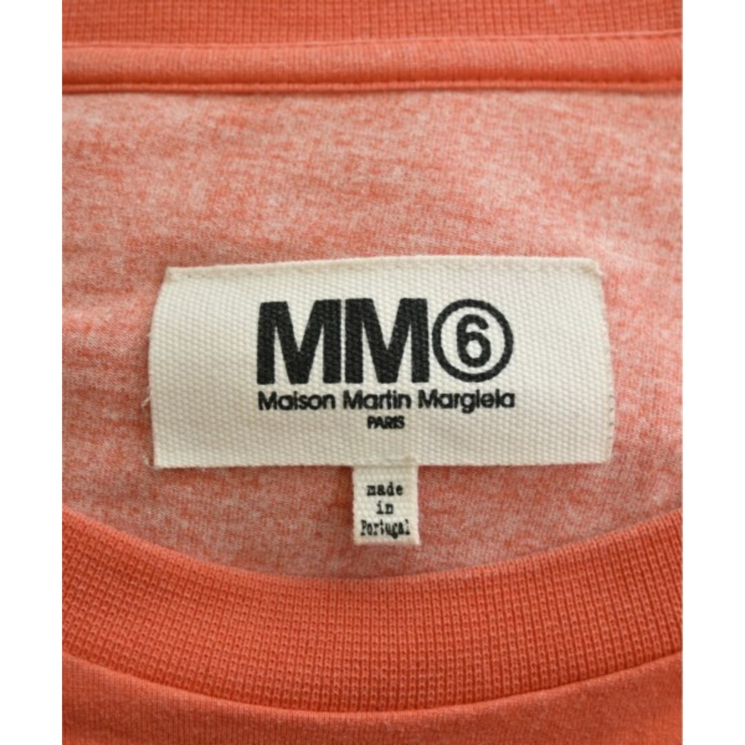 MM6(エムエムシックス)のMM6 エムエムシックス Tシャツ・カットソー M オレンジ 【古着】【中古】 レディースのトップス(カットソー(半袖/袖なし))の商品写真