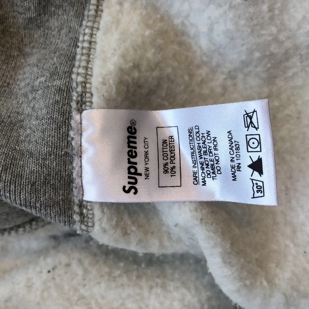 supreme パーカー Hooded s logo グレー supreme パーカー Hooded s logo グレー