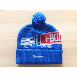 シュプリーム(Supreme)のシュプリーム　18-Wheeler Beanie　青(ニット帽/ビーニー)