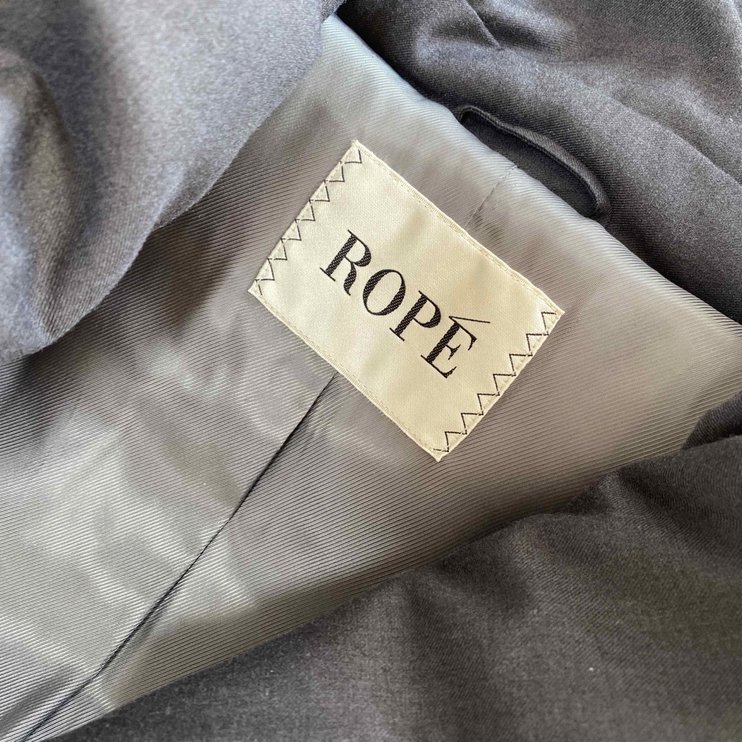 ROPE’(ロペ)のROPE' ロぺ 38 ダウン90% ダウンコート 暖かい グレー DMW レディースのジャケット/アウター(ダウンコート)の商品写真