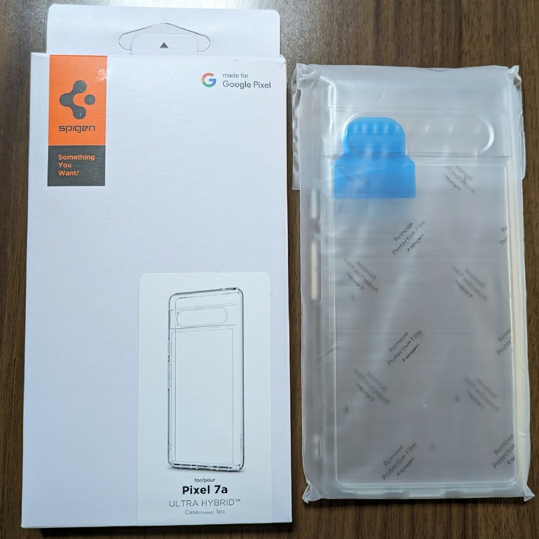 Spigen(シュピゲン)のSpigen Pixel 7a ケース クリア [ストラップ穴付き] TPU スマホ/家電/カメラのスマホアクセサリー(Androidケース)の商品写真