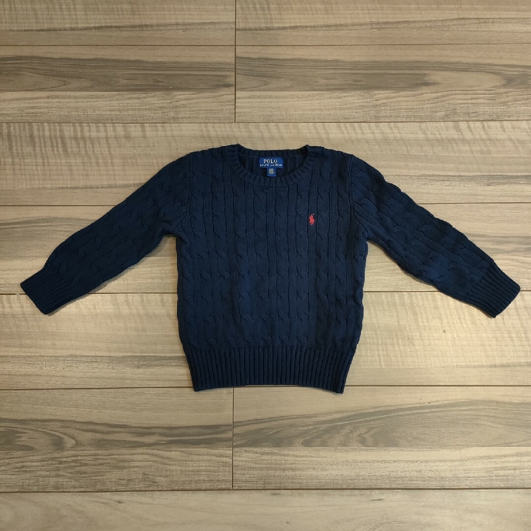 Ralph Lauren(ラルフローレン)のラルフローレン ニット　4T キッズ/ベビー/マタニティのキッズ服男の子用(90cm~)(ニット)の商品写真