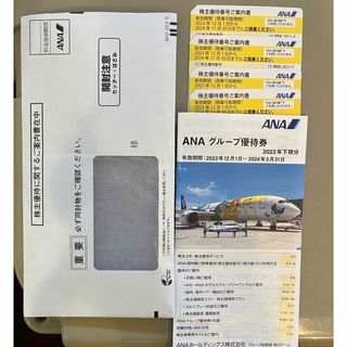 エーエヌエー(ゼンニッポンクウユ)(ANA(全日本空輸))のANA 株主優待券　グループ優待券　全日空(航空券)