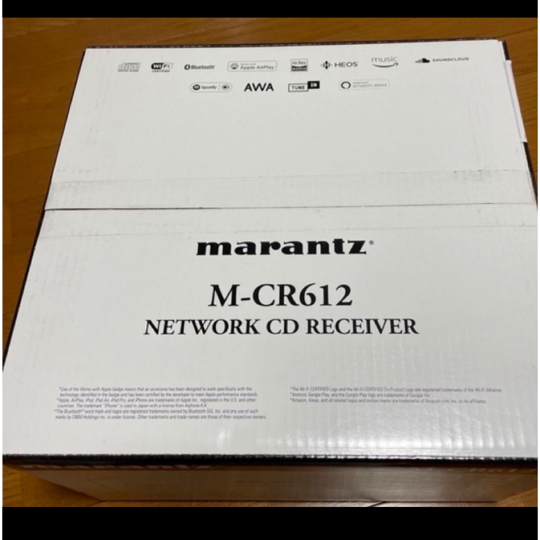 marantz(マランツ)のマランツネットワークCDクロMCR612長期保証書5ヵ年付き早いもの勝ち エンタメ/ホビーのコレクション(その他)の商品写真