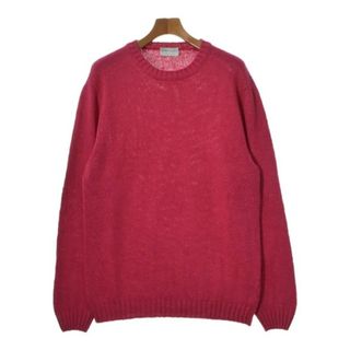 Settefili Cashmere ニット・セーター 52(XL位) ピンク 【古着】【中古】(ニット/セーター)