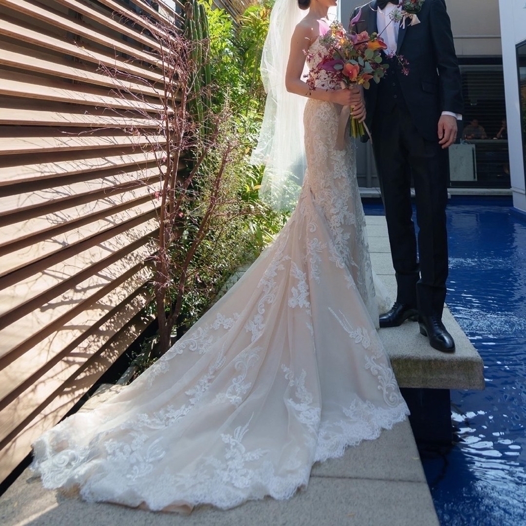 Vera Wang - PRONOVIAS AEGIR マーメイドドレスの通販 by Pshop Vera Wang - PRONOVIAS AEGIR マーメイドドレスの通販 by Pshop
