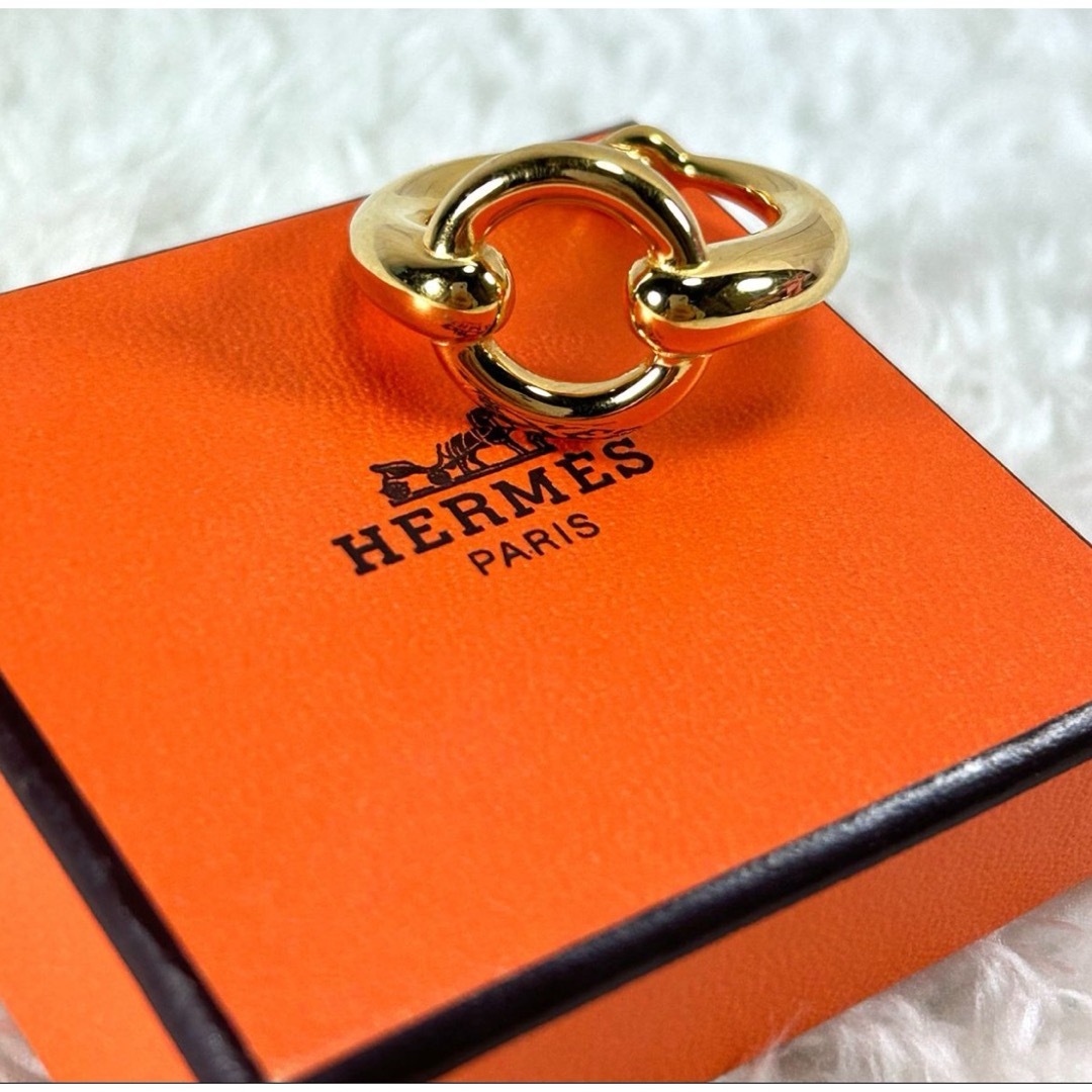 Hermes - エルメス HERMES スカーフリング モー ホースビットスカーフ