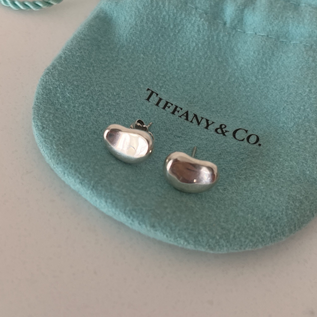 Tiffany & Co. ビーンズピアス　シルバーレディース