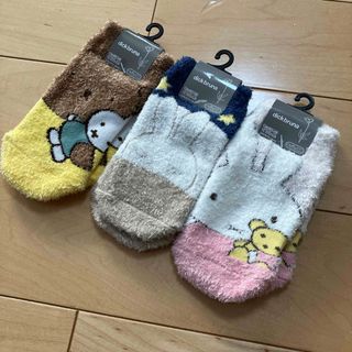 ミッフィー(miffy)の【13-18cm】靴下　３足セット(靴下/タイツ)