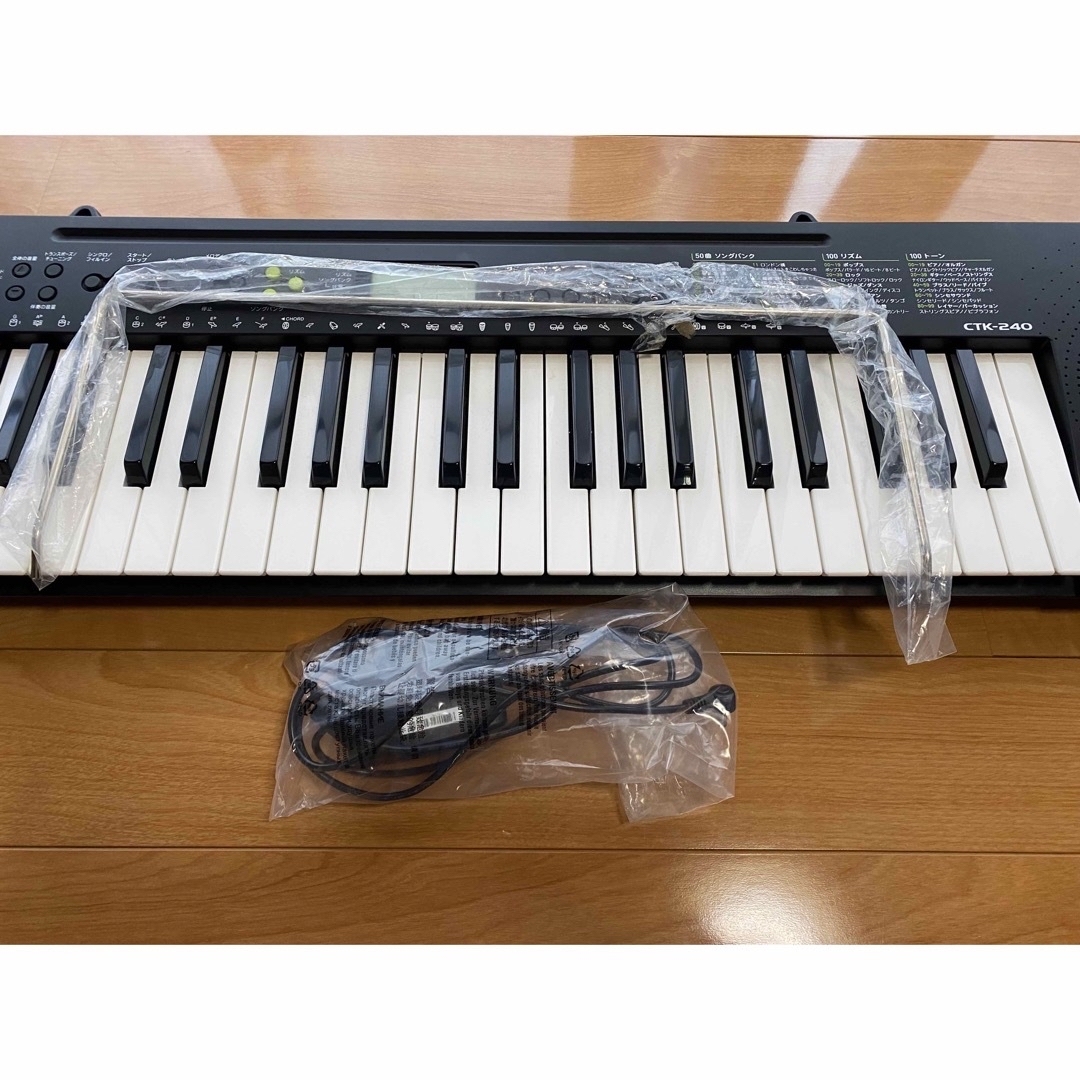 CASIO(カシオ)のCASIO カシオ CTK-240 ベーシックキーボード 49鍵盤 CTK240 楽器の鍵盤楽器(キーボード/シンセサイザー)の商品写真