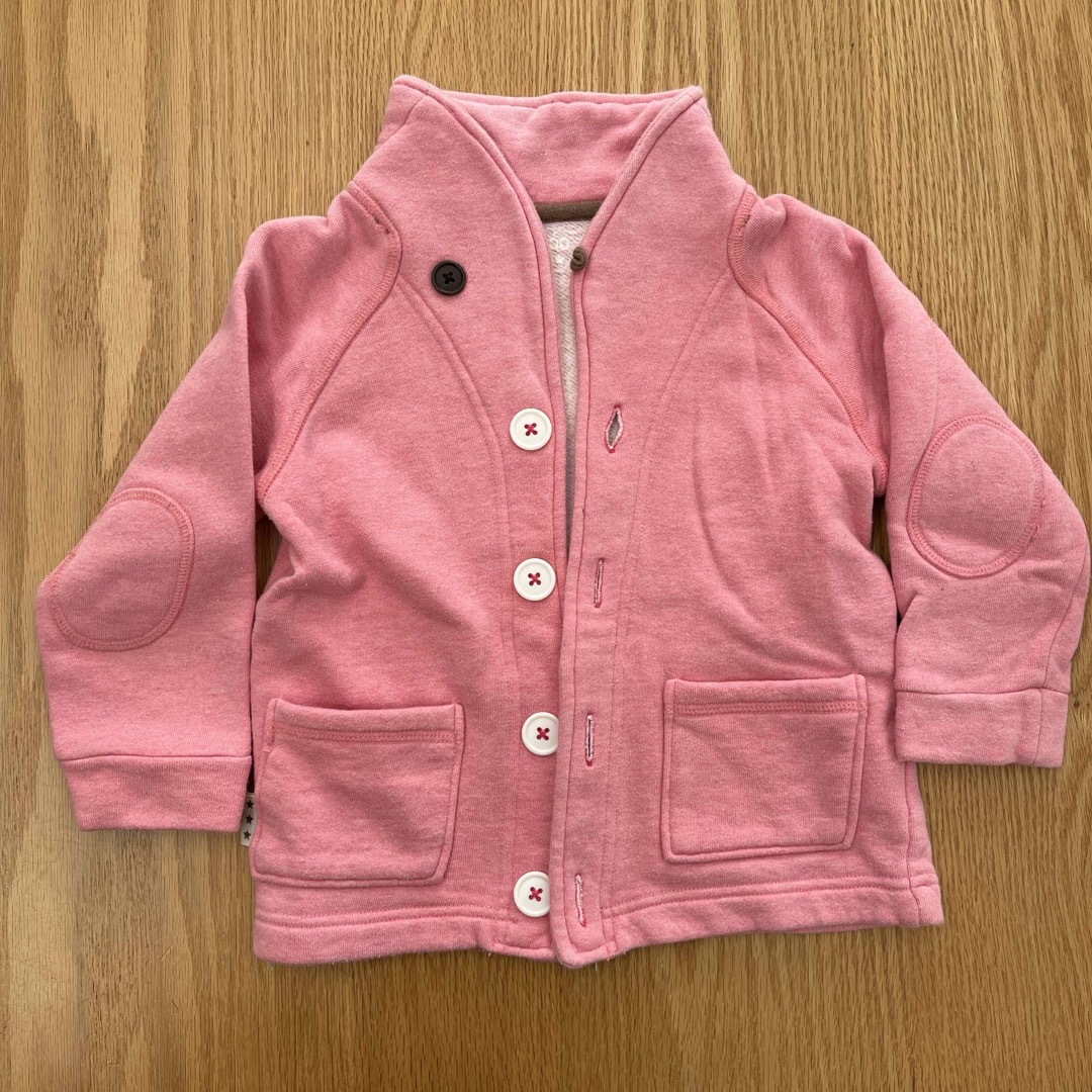 裏起毛カーディガン キッズ/ベビー/マタニティのキッズ服女の子用(90cm~)(カーディガン)の商品写真