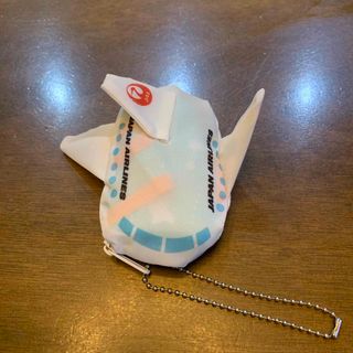 ジャル(ニホンコウクウ)(JAL(日本航空))のJAL 飛行機エコバッグ(ノベルティグッズ)