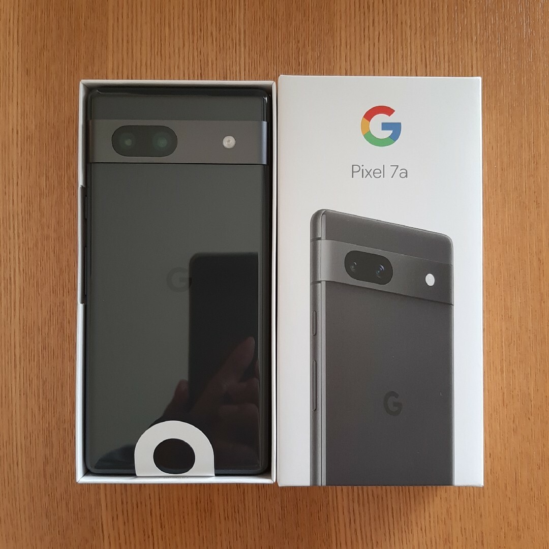 Google Pixel - 【新品未使用未通電】 Pixel 7a チャコール docomoの