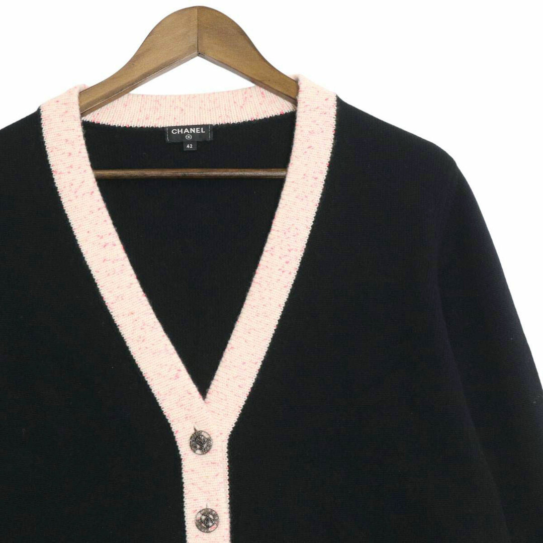 CHANEL - シャネル ココマーク カシミヤ カーディガン P64359K60197
