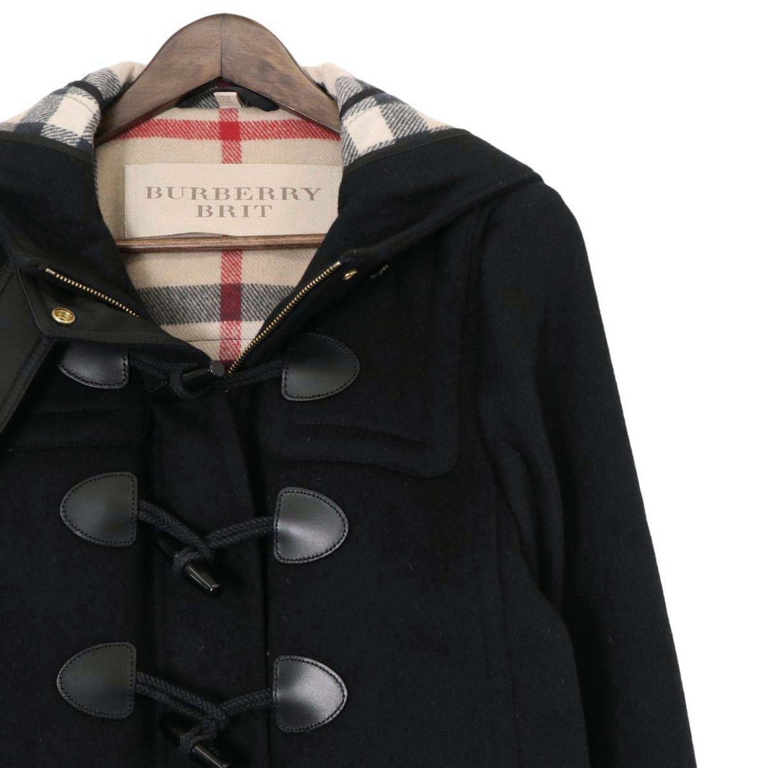 BURBERRY - バーバリーブリット ダッフルコート 裏地チェック柄 