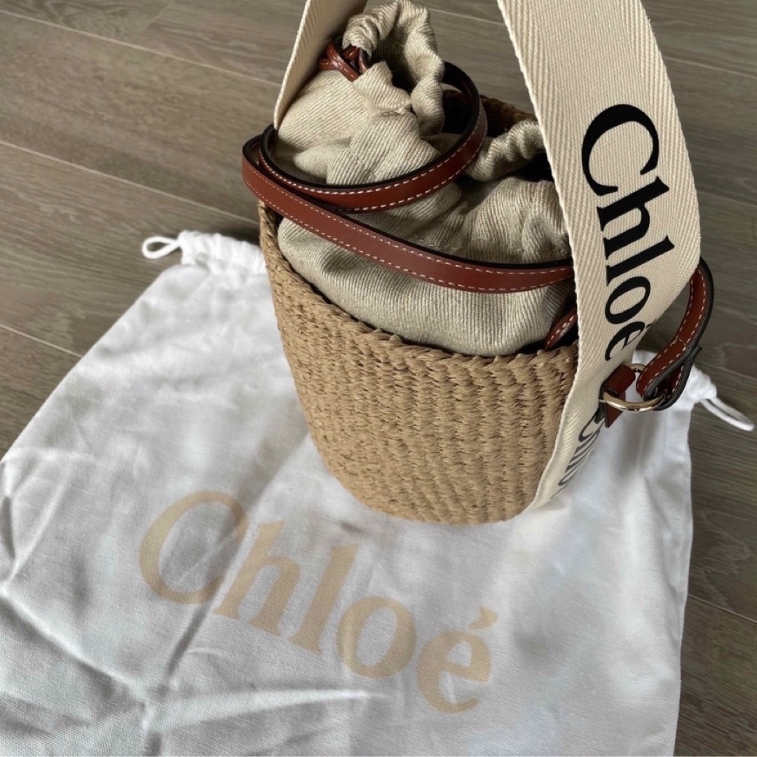 Chloe - クロエ Chloe ショルダーバッグ woody スモールバスケット