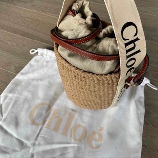 Chloe - クロエ Chloe ショルダーバッグ woody スモールバスケット ペーパー