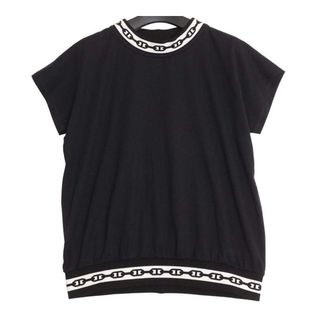 Hermes - 新品未使用 レア HERMES エルメス H 刺繍ロゴ コットン T