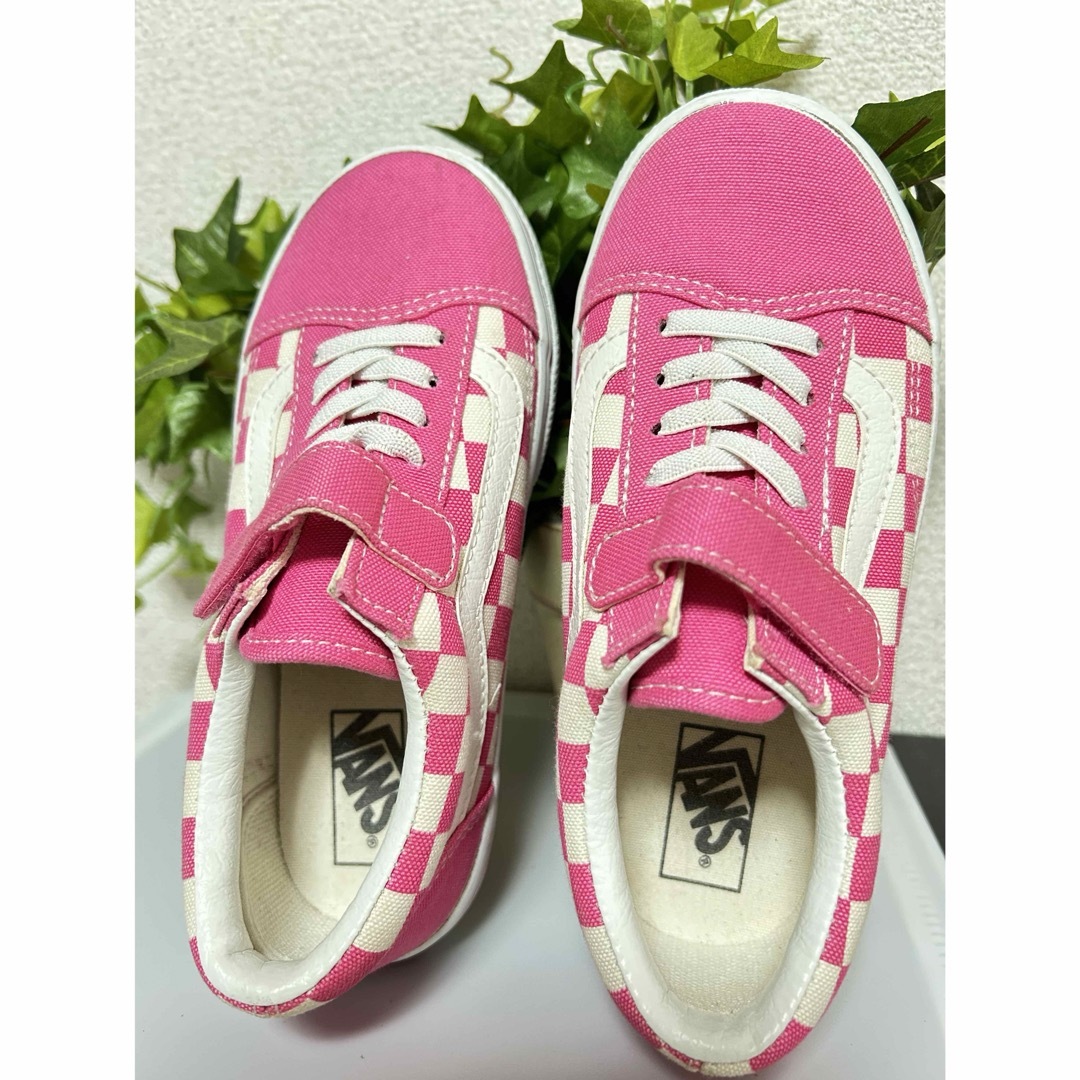 VANS(ヴァンズ)の【中古品】バンズ　スニーカー　キッズスニーカー　20cm キッズ/ベビー/マタニティのキッズ靴/シューズ(15cm~)(スニーカー)の商品写真