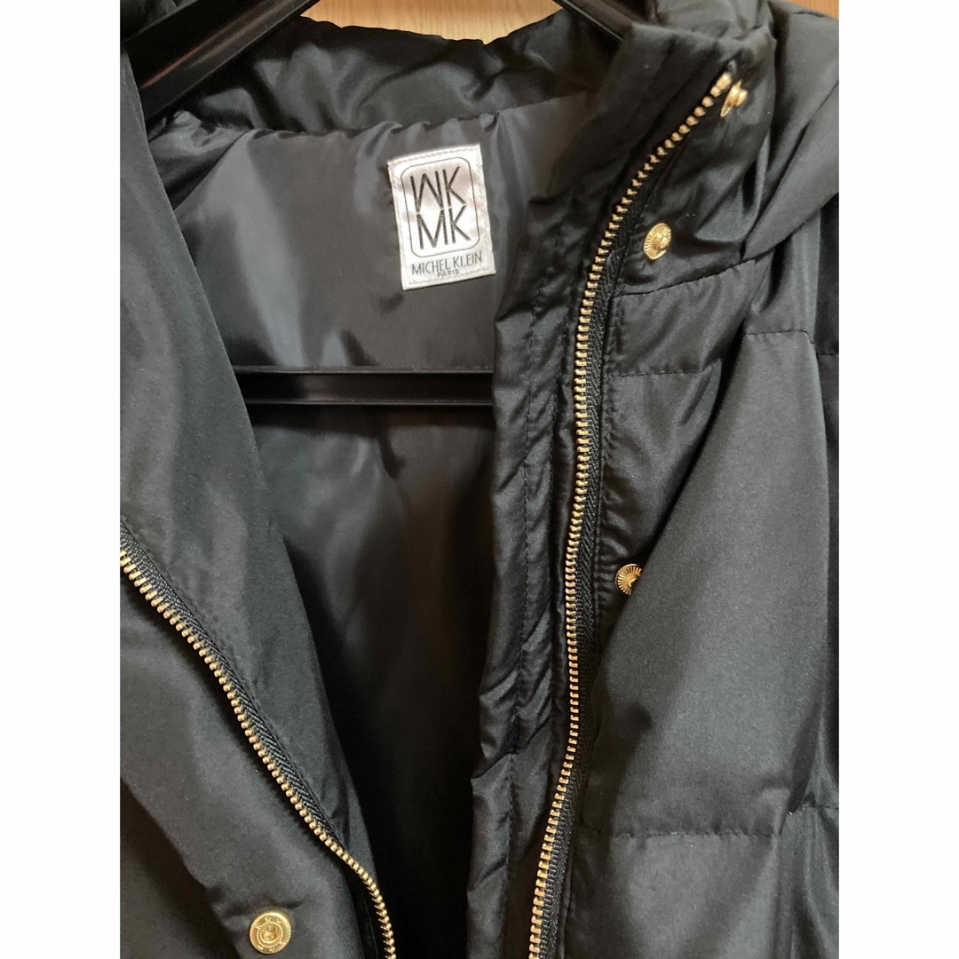 MK MICHEL KLEIN(エムケーミッシェルクラン)の新品タグ付き　MK ミッシェルクラン　黒　ダウン　 レディースのジャケット/アウター(ダウンジャケット)の商品写真