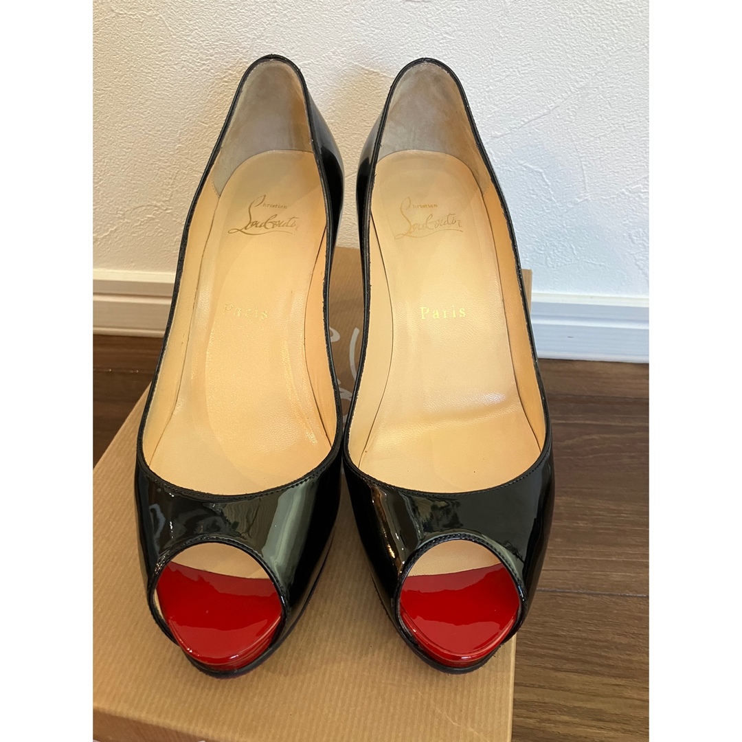 Christian Louboutin(クリスチャンルブタン)のChristian Louboutin オープントゥ 36.5 レディースの靴/シューズ(ハイヒール/パンプス)の商品写真