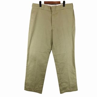 ディッキーズ(Dickies)のDickies ディッキーズ 874 ワーク パンツ ワーク ベージュ (メンズ 36相当) 中古 古着 P1015(ワークパンツ/カーゴパンツ)